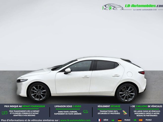 Mazda 3 2.0L SKYACTIV-G 122 ch BVM Blanc M�tallique de 2019