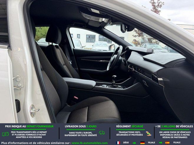 Mazda 3 2.0L SKYACTIV-G 122 ch BVM Blanc M�tallique de 2019