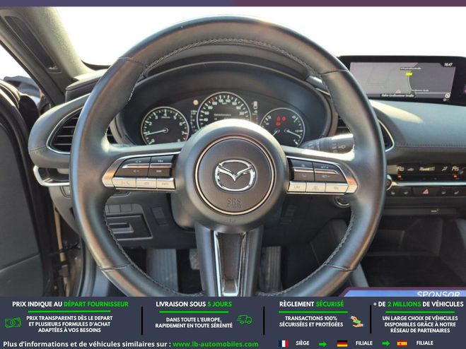 Mazda 3 2.0L e-SKYACTIV-G 122 ch BVM Gris M�tallique de 2021