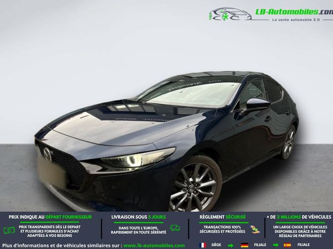 Mazda 3 2.0L e-SKYACTIV-G M Hybrid 150 ch BVA Bleu M�tallique de 2021