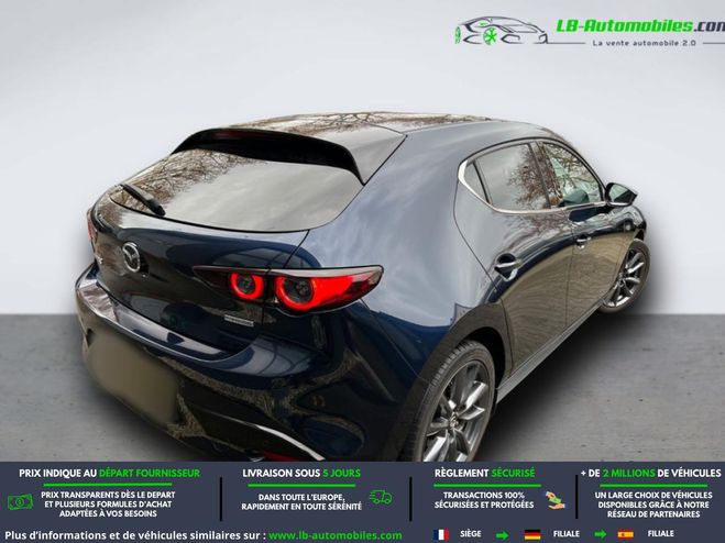 Mazda 3 2.0L e-SKYACTIV-G M Hybrid 150 ch BVA Bleu M�tallique de 2021