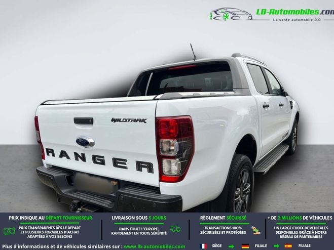 Ford Ranger DOUBLE CABINE 2.0 213 BVA Blanc de 2021