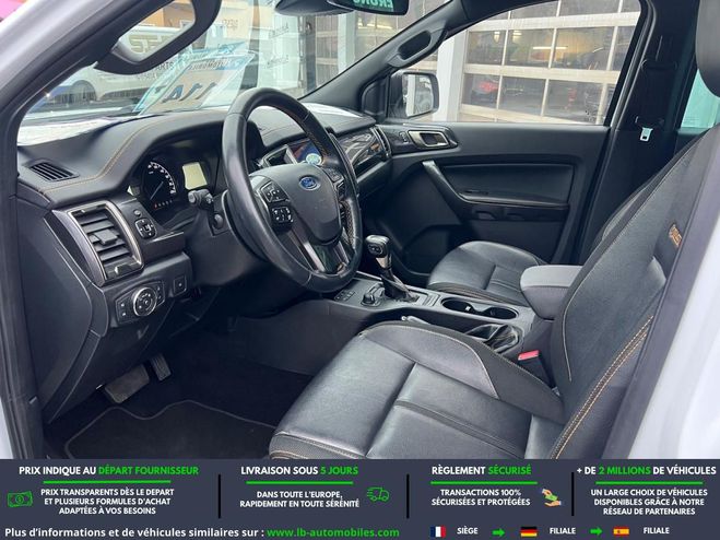Ford Ranger DOUBLE CABINE 2.0 213 BVA Blanc de 2021