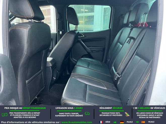 Ford Ranger DOUBLE CABINE 2.0 213 BVA Blanc de 2021
