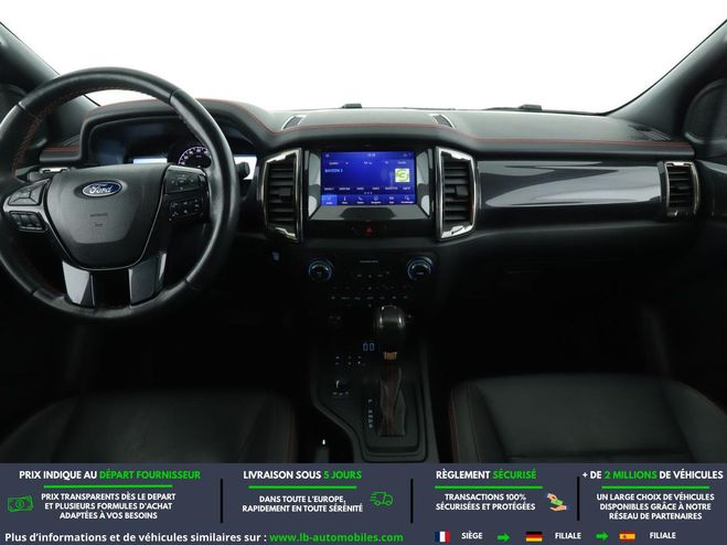 Ford Ranger DOUBLE CABINE 2.0 213 BVA Noir de 2020