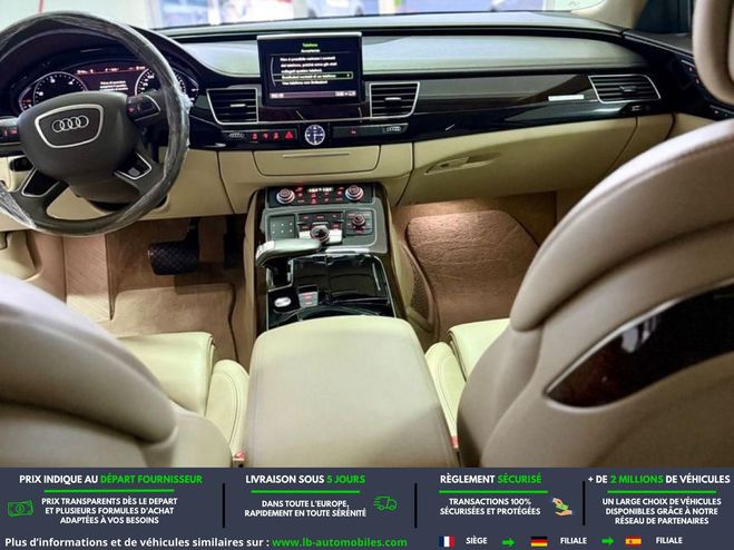 Audi A8 V6 3.0 TDI 262   BVA Quattro Noir de 2017