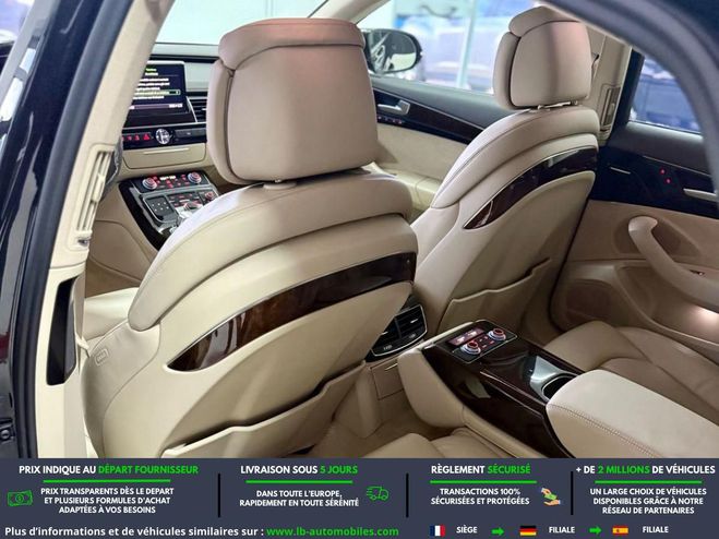 Audi A8 V6 3.0 TDI 262   BVA Quattro Noir de 2017
