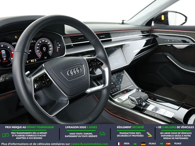 Audi A8 50 TDI 286 BVA Quattro Noir M�tallique de 2021