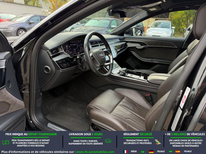 Audi A8 50 TDI 286 BVA Quattro Noir M�tallique de 2019