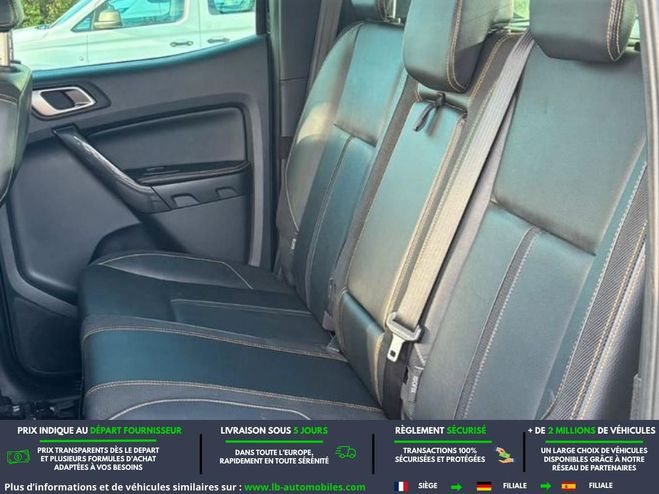 Ford Ranger DOUBLE CABINE 2.0 213 BVM Noir M�tallique de 2020