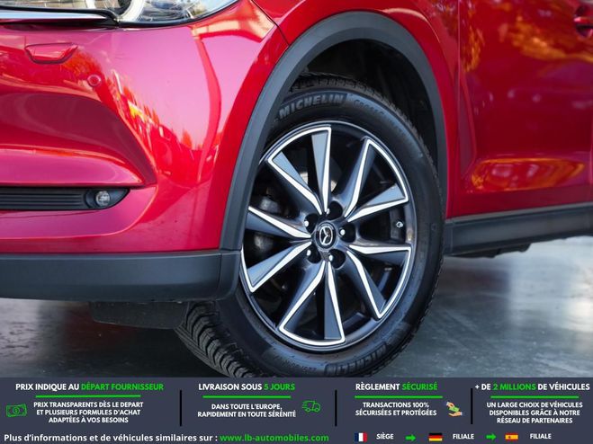 Mazda Cx 5 2.2L Skyactiv-D 175 ch 4x4 BVA Rouge M�tallique de 2017