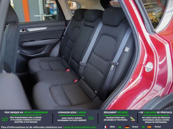 Mazda Cx 5 2.2L Skyactiv-D 175 ch 4x4 BVA Rouge M�tallique de 2017