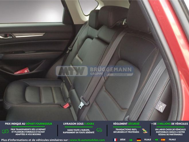 Mazda Cx 5 2.2L Skyactiv-D 184 ch 4x4 Rouge M�tallique de 2019