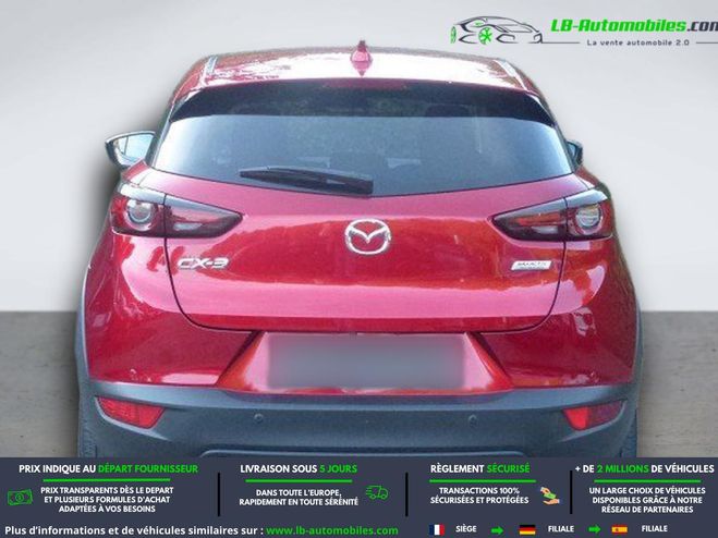 Mazda Cx 3 2.0L Skyactiv-G 121 4x2 BVA Rouge M�tallique de 2019