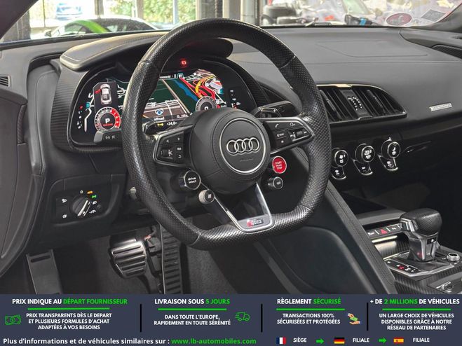 Audi R8 V10 Plus 5.2 FSI 610 BVA Quattro Bleu M�tallique de 2017