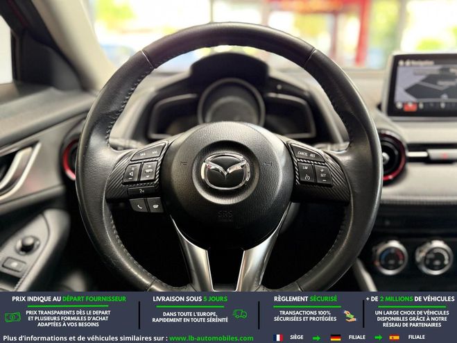 Mazda Cx 3 1.5L Skyactiv-D 105 4x2 Rouge M�tallique de 2015