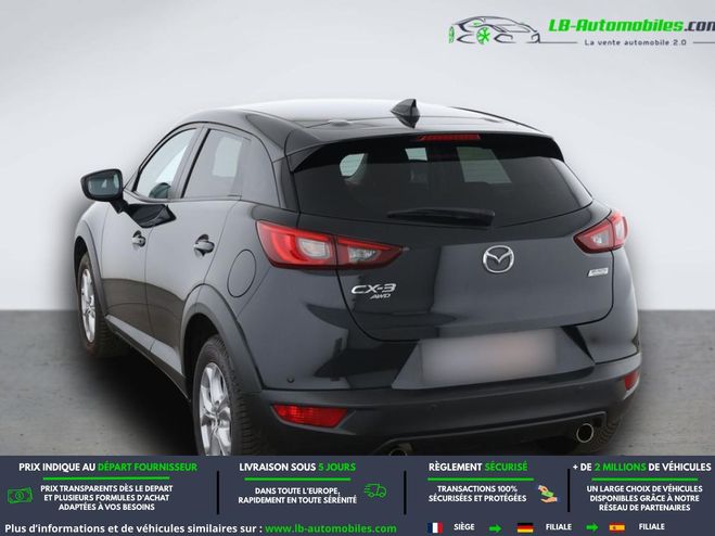 Mazda Cx 3 2.0L Skyactiv-G 150 4x4 BVA Noir M�tallique de 2016