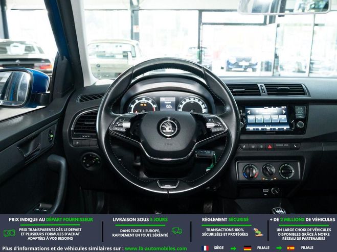 Skoda Fabia 1.0 TSI 95 ch BVM Bleu M�tallique de 2021