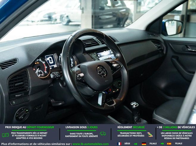 Skoda Fabia 1.0 TSI 95 ch BVM Bleu M�tallique de 2021