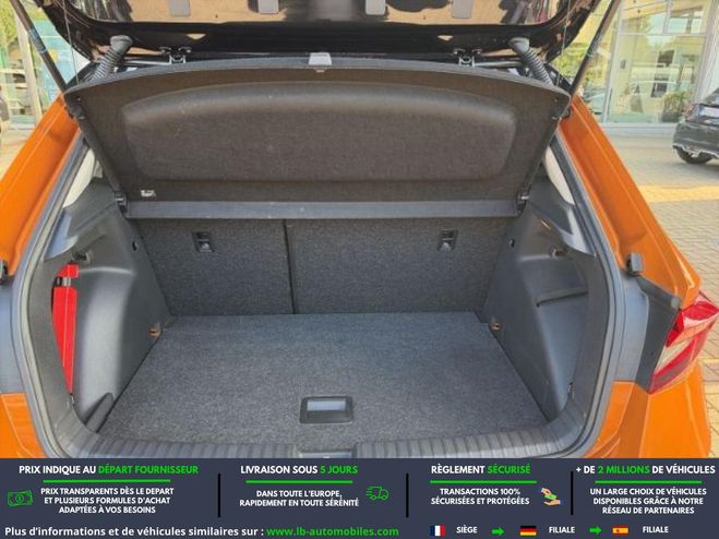 Skoda Fabia 1.0 TSI 110 ch BVA Orange M�tallique de 2021
