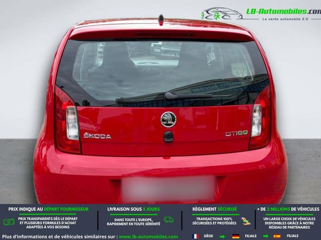 Skoda Citigo 1.0 12v MPI 75 ch BVA Rouge de 2015