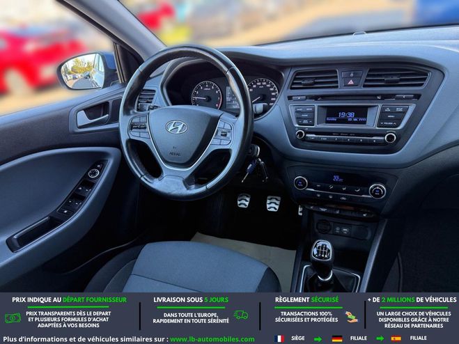 Hyundai I20 1.0 T-GDi 120 Bleu M�tallique de 2017