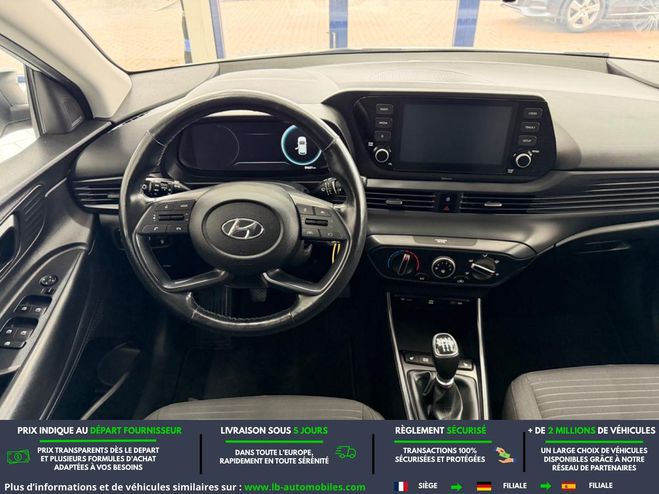 Hyundai I20 1.0 T-GDi 100 Blanc de 2021