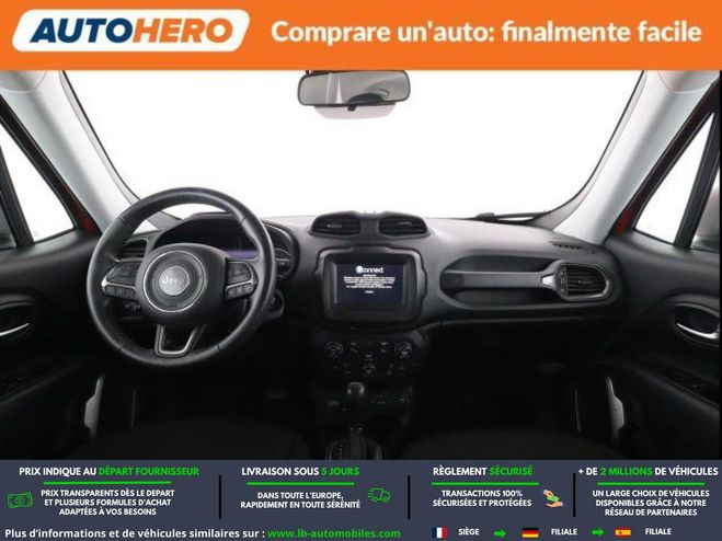 Jeep Renegade 2.0 Multijet 140 ch 4x4 BVA Rouge M�tallique de 2020
