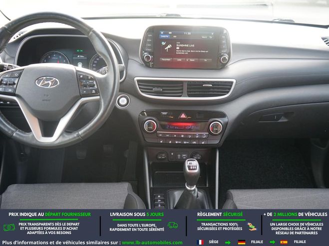 Hyundai Tucson 1.6 T-GDi 177 BVM Bleu M�tallique de 2020