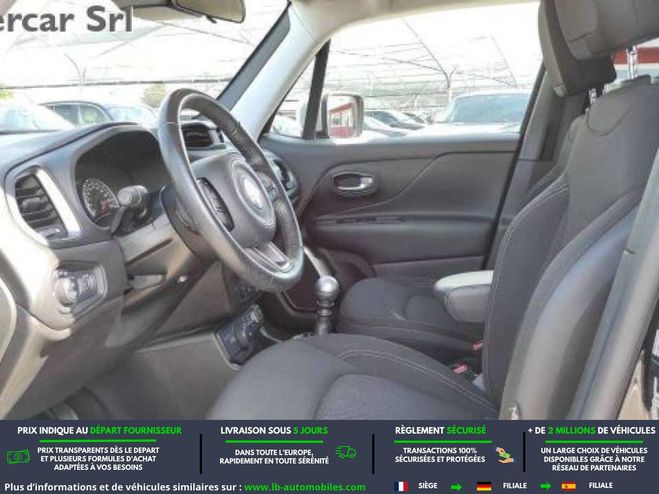 Jeep Renegade 1.4 MultiAir 140 ch Noir de 2018