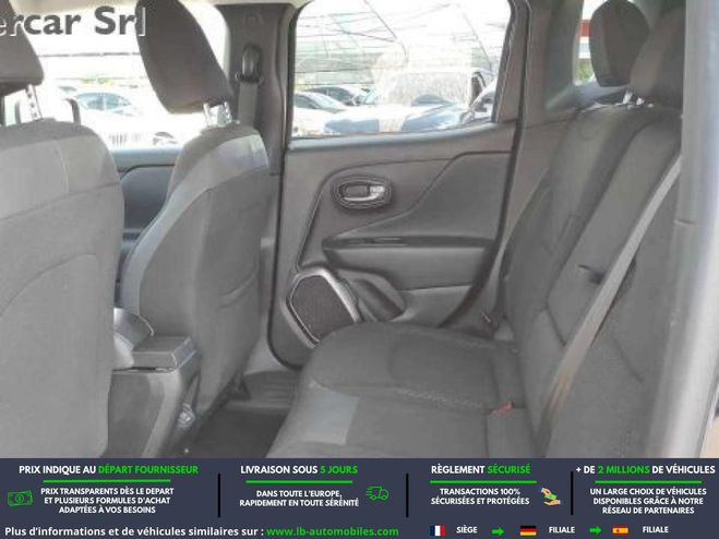 Jeep Renegade 1.4 MultiAir 140 ch Noir de 2018