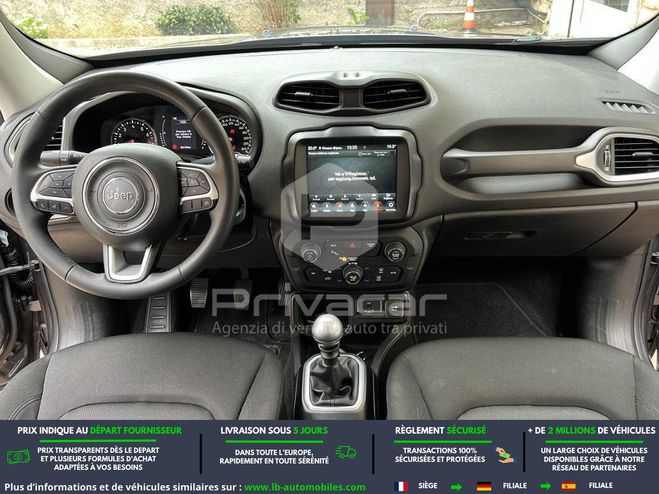 Jeep Renegade 1.4 MultiAir 140 ch Gris M�tallique de 2018