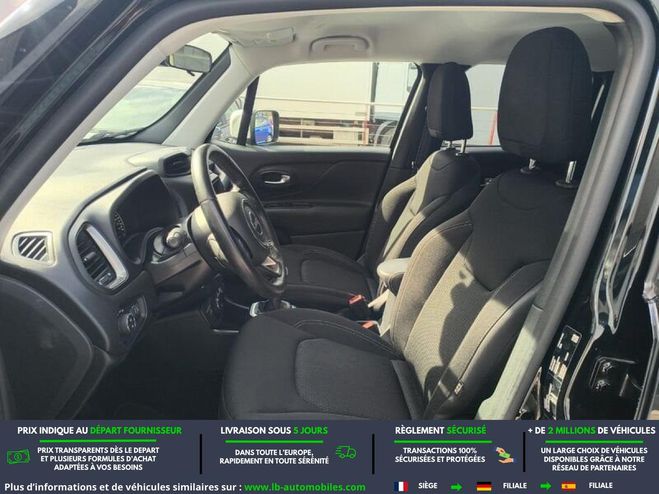 Jeep Renegade 1.4 MultiAir 140 ch Noir M�tallique de 2018