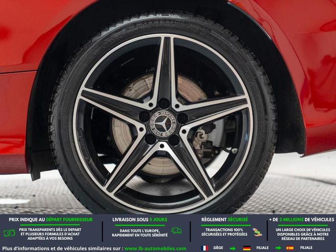 Mercedes Classe C 200 BVA Rouge M�tallique de 2018