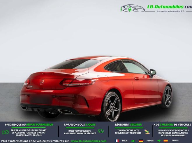 Mercedes Classe C 200 BVA Rouge M�tallique de 2018