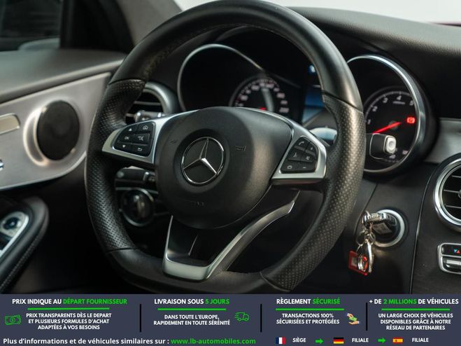 Mercedes Classe C 200 BVA Rouge M�tallique de 2018