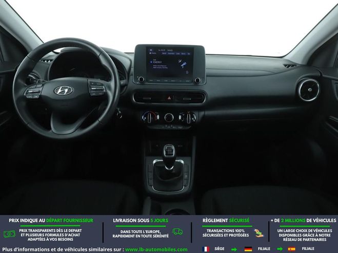 Hyundai Kona 1.0 T-GDi 120 Hybrid 48V BVM Vert M�tallique de 2021
