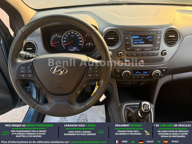 Hyundai I10 1.0 66 BVM Bleu M�tallique de 2018