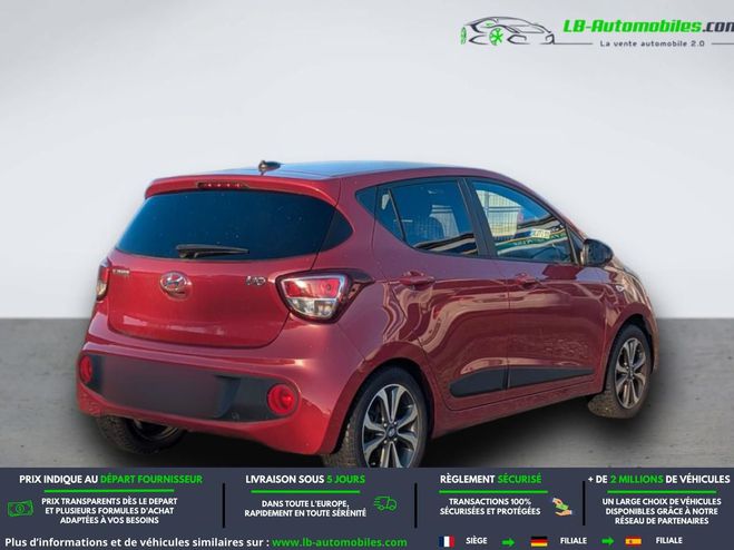 Hyundai I10 1.2 87 BVA Rouge M�tallique de 2018