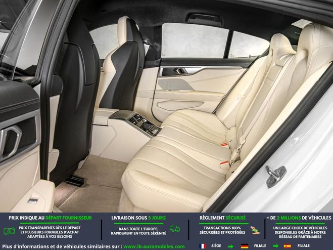 BMW Serie 8 840d xDrive 320 ch BVA Blanc M�tallique de 2020