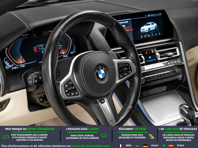 BMW Serie 8 840d xDrive 320 ch BVA Blanc M�tallique de 2020