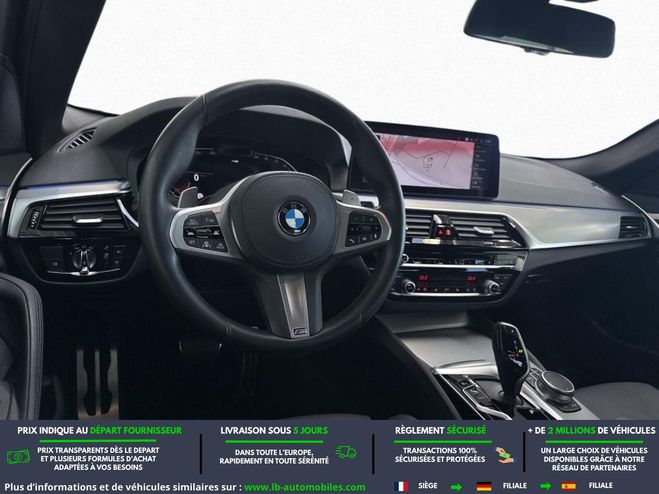 BMW Serie 5 540i 340 ch BVA Bleu M�tallique de 2020