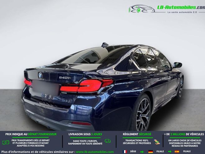 BMW Serie 5 540i 340 ch BVA Bleu M�tallique de 2020