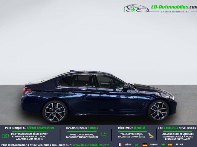 BMW Serie 5 540i 340 ch BVA Bleu M�tallique de 2020