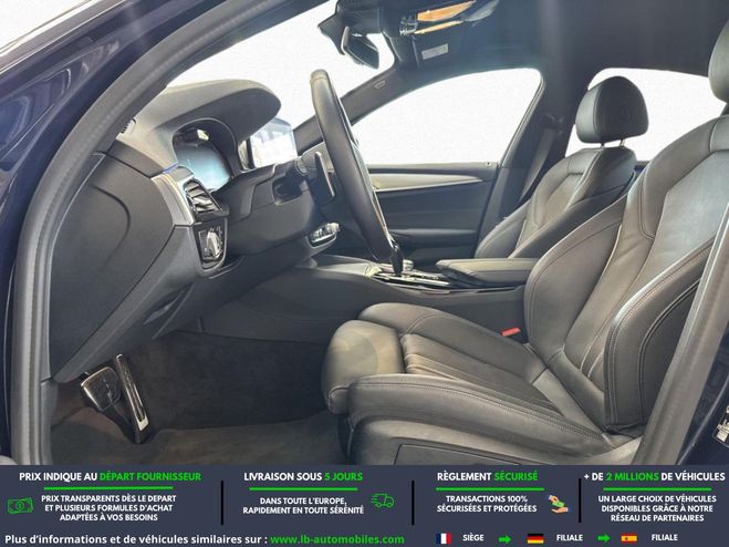 BMW Serie 5 540i 340 ch BVA Bleu M�tallique de 2020