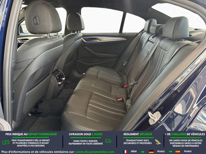 BMW Serie 5 540i 340 ch BVA Bleu M�tallique de 2020