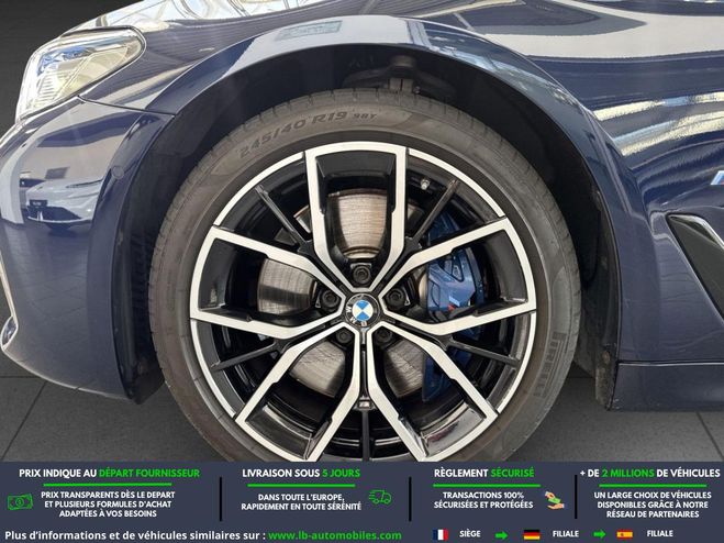 BMW Serie 5 540i 340 ch BVA Bleu M�tallique de 2020