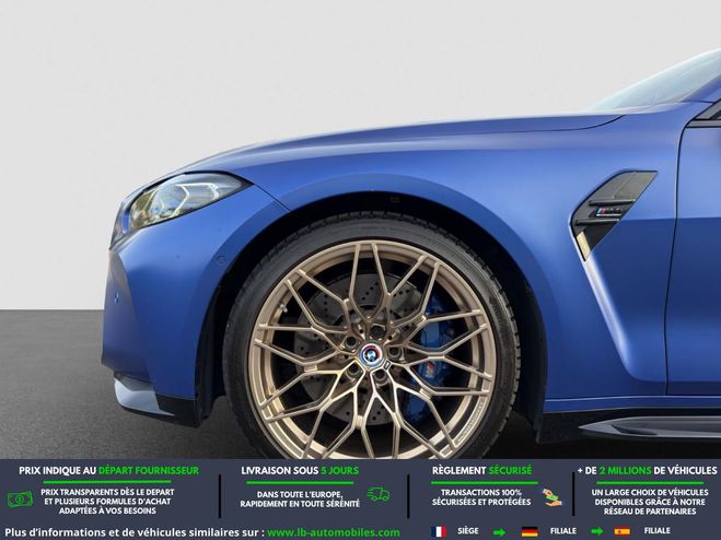 BMW M4 510 ch BVA Bleu M�tallique Mate de 2021