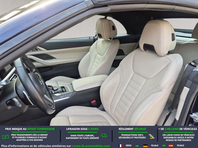 BMW Serie 4 M440i xDrive 374 ch BVA Bleu M�tallique de 2021