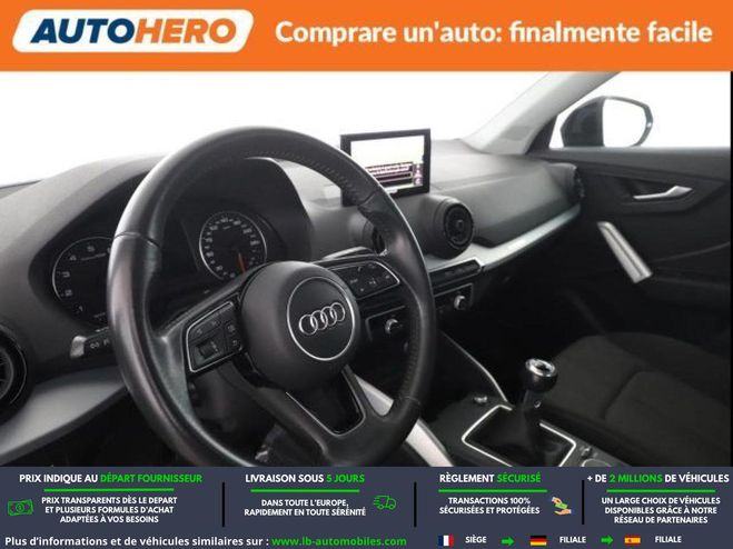 Audi Q2 TFSI 116 ch BVM Noir M�tallique de 2018